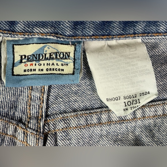 Pendleton Vintage Jeans Made in Canada size 10/31 - Picture 7 of 10